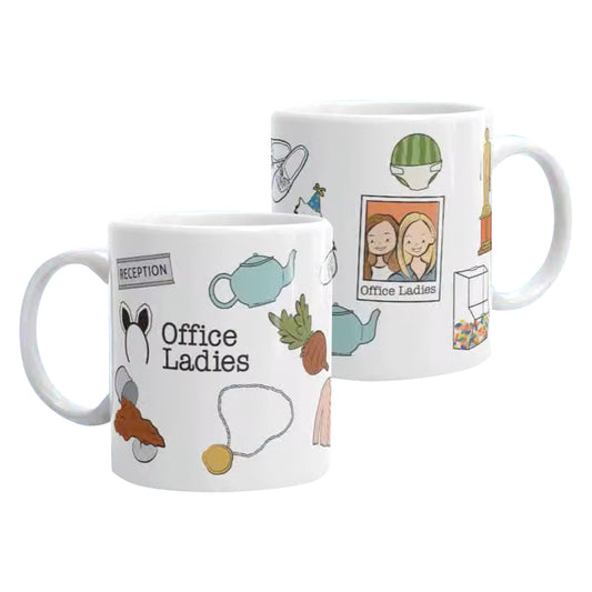 Office Ladies Collage Mug