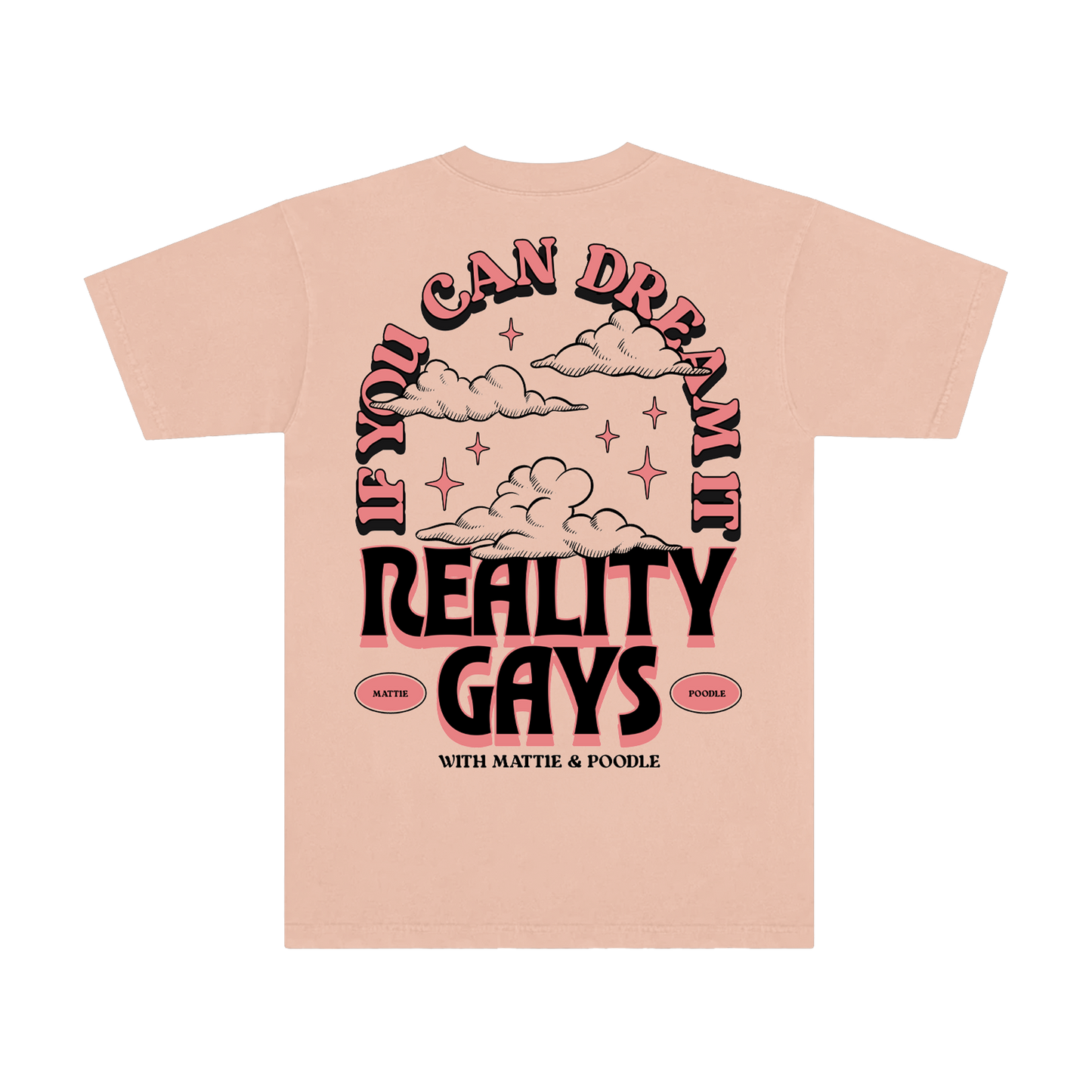 If You Can Dream It Tee (Coral)