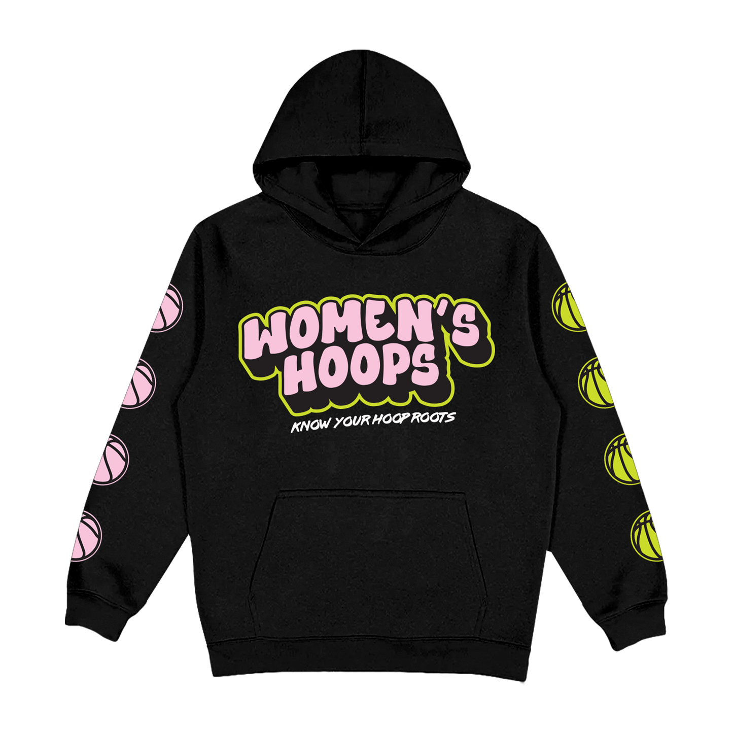 Women's Hoops Hoodie (Black)