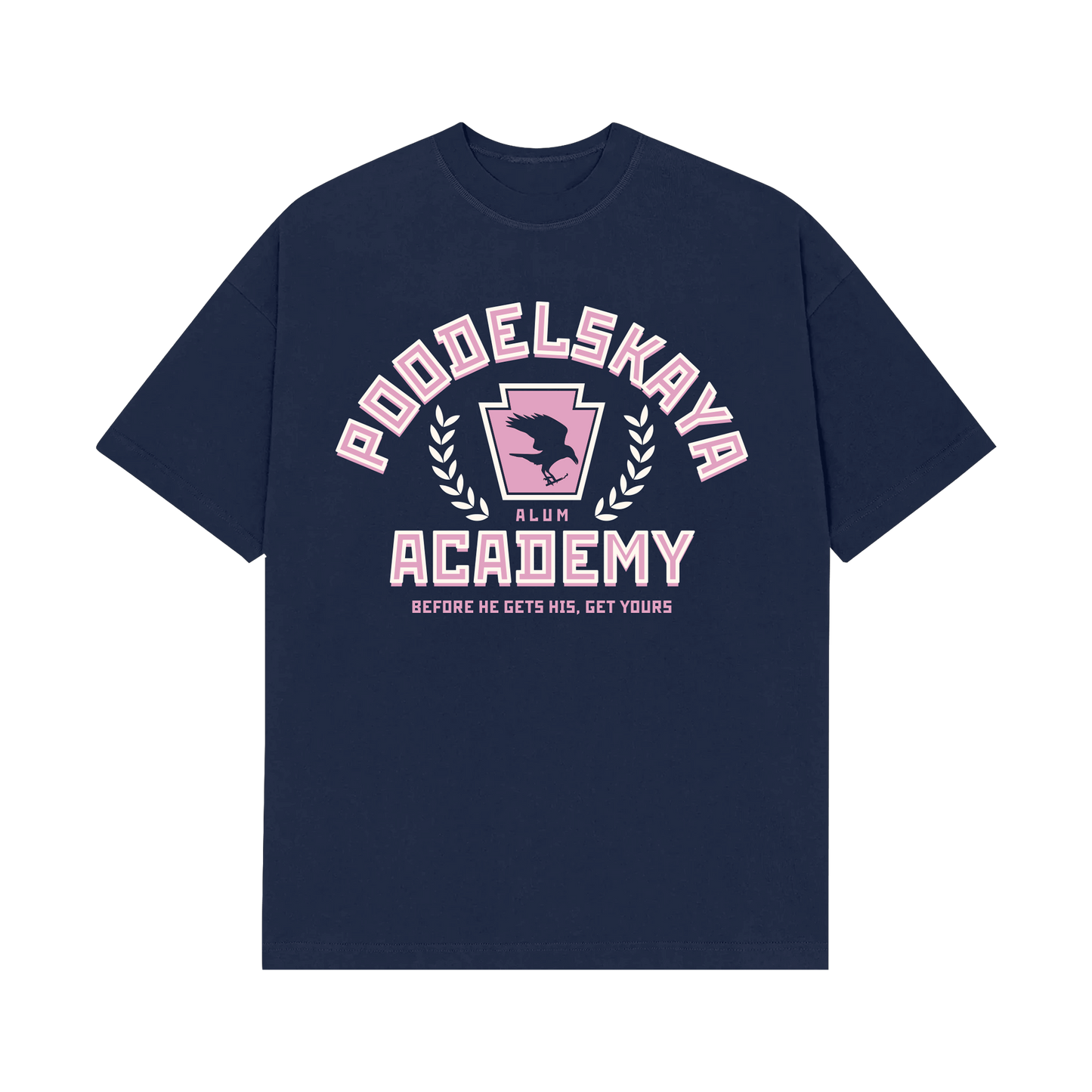 Poodelskaya Tee (Navy Blue)