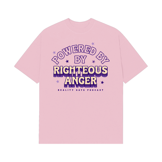 Righteous Anger Tee (Pink)