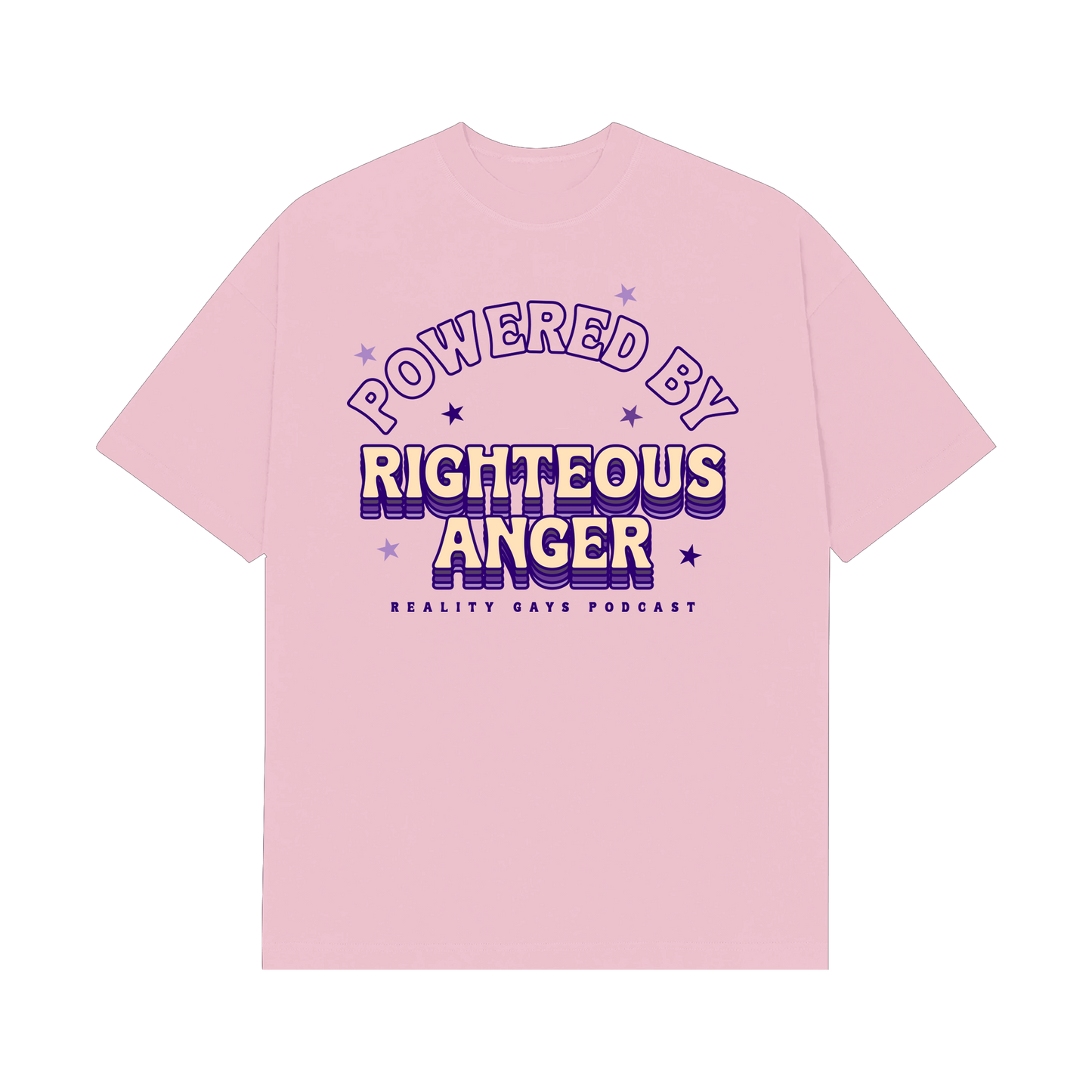 Righteous Anger Tee (Pink)