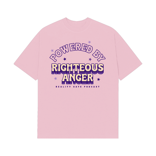 Righteous Anger Tee (Pink)
