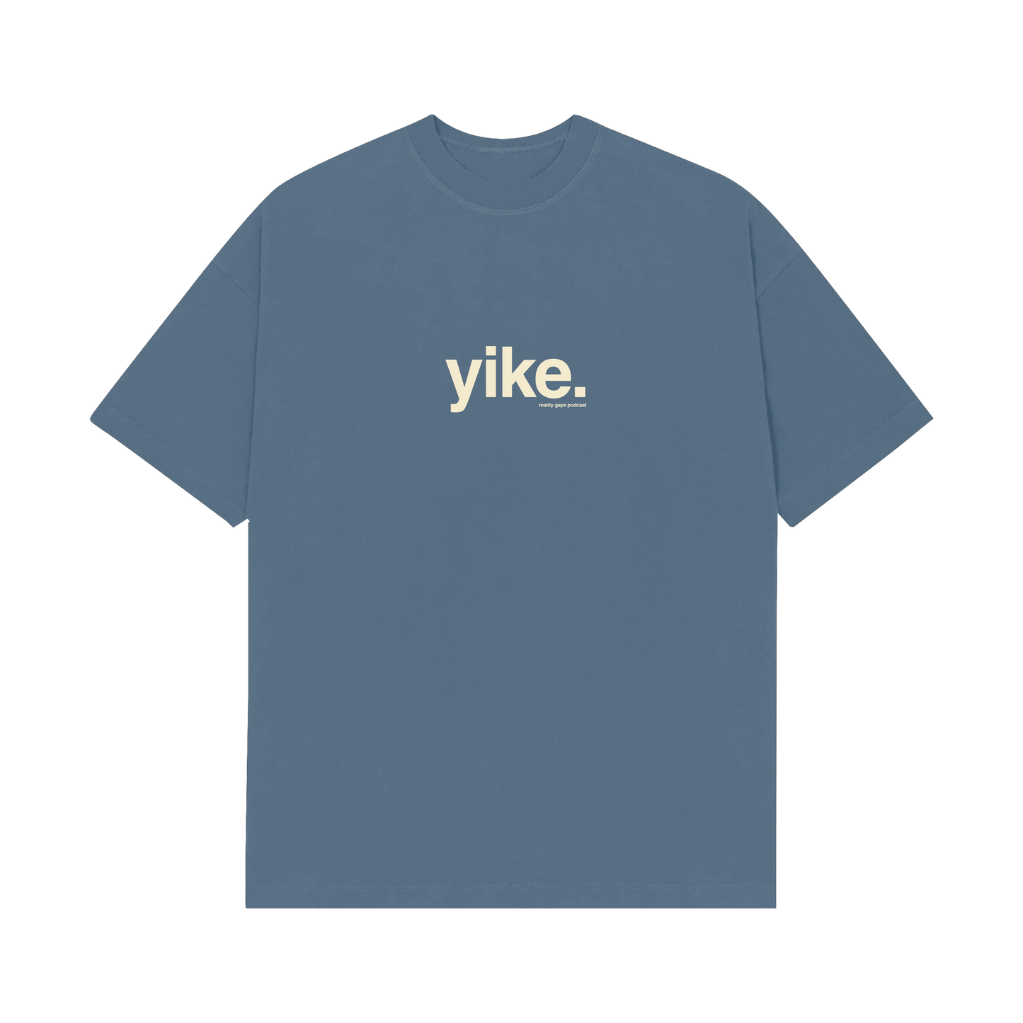Yike Tee (Denim Blue)